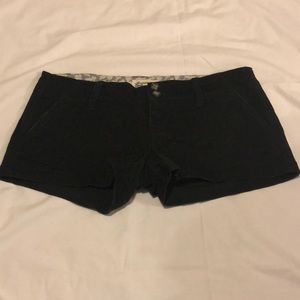 American eagle black cloth shorts